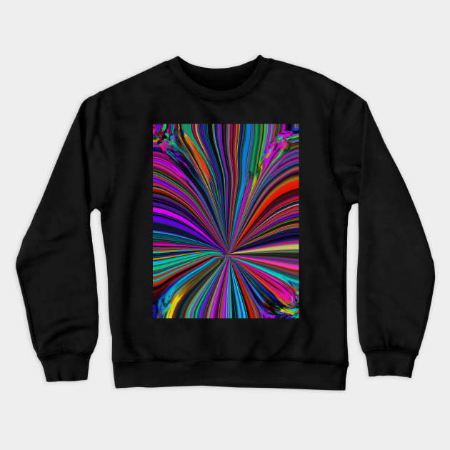 Color burst Crewneck Sweatshirt by tothemoons